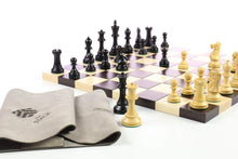 Load image into Gallery viewer, the STACK Chessboard - Tournament Edition in Wenge and Maple
