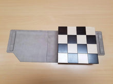 Load image into Gallery viewer, the STACK Chessboard - Tournament Edition in Wenge and Maple (DISCOUNTED FOR IMPERFECTION)
