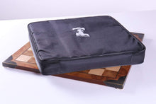 Load image into Gallery viewer, Timeless Chess Pieces on Burl Wood Board
