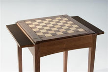 Load image into Gallery viewer, Walnut Player's Chess Table USA
