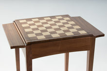 Load image into Gallery viewer, Walnut Player's Chess Table USA

