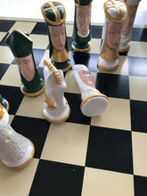 Load image into Gallery viewer, Warren Collection #8 Painted Duncan Chess Pieces
